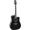 Image de Takamine GD34CE Black guitare électro-acoustique folk avec housse