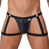 Image de CandyMan Jockstrap Cuisses NANAYA Noir