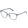 Image de STING Femme VST111540L71 Lunettes de soleil, Total Shiny Blue, 54/14/135