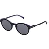 Image de STING Mixte SST13150C11V Lunettes de soleil, Shiny Black Top+Violet, 50/22/140