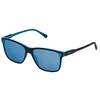 Image de STING Homme SST133576X6B Lunettes de soleil, Black Top+Azure, 57/16/140
