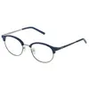 Image de STING Mixte VST181490502 Lunettes de soleil, Matt Palladium W/Blue Parts, 49/20/135