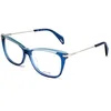 Image de Police Women's VPL506E530955 Sunglasses, Shiny Transp.Blue, 53/14/140, Shiny Transp.blue, 53/14/140