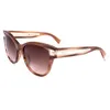 Image de Furla Lunettes de Soleil SFU593V 09N3 SHINY STRIPED BROWN 54/19/135 Femme