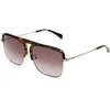 Image de Zadig & Voltaire Lunettes unisexes pour adulte, Or rouge brillant, 60