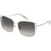 Image de Furla Lunettes de soleil unisexe SFU600 - Or - 59, or