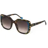 Image de YALEA SYA027N530743 Housses pour lunettes, marron, standard pour femme, marron, Estandar