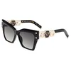 Image de Philipp Plein, SUNGLASSES, SPP175S-57-0700, SHINY BLACK, Femme, Noir brillant, 57