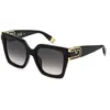Image de Furla, SUNGLASSES, SFU878-52-0700, SHINY BLACK, Female