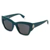Image de Furla, SUNGLASSES, SFU891-54-08UE, SHINY FULL PETROLEUM, Female