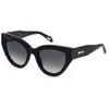 Image de Just Cavalli, SUNGLASSES, SJC143-53-700K, SHINY BLACK, Femme, Noir brillant, 53