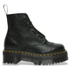 Image de Dr Martens pour femme. 22564001 Bottes Sinclair en cuir noir (39), 3 à 5 cm, Fermeture éclair, Casuel