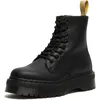 Image de Dr. Martens Mixte Vegan Jadon II d'hiver, Bovver Bottes, Noir, 38 EU
