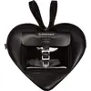 Image de Dr. Martens Sac à dos en cuir en forme de coeur noir/noir/noir Kiev/verni/lisse Taille unique, Noir/noir/noir Kiev/verni/lisse, One Size, Sac à dos en cuir forme de coeur
