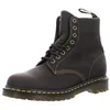 Image de Dr. Martens Bottes unisexes en cuir Grizzly 1460 avec doublure en fausse fourrure pour adulte, Dms Olive, 5 Women/4 Men
