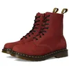 Image de Dr. Martens Bottes tendance 1460 Pascal Atlas pour femme, Rouge roux, 6