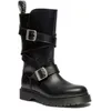 Image de Dr Martens Anistone Strap High Boot Black 36 EU Black 36, Noir , 37 EU