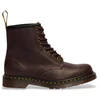 Image de Dr Martens unisex. 11822609 1460 Crazy Horse bottes en cuir bordeaux (39), Plat, 1 à 3 cm, Lacets, Casuel