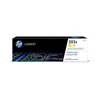 Image de Cartouche de toner jaune HP 203X LaserJet grande capacité authentique pour HP Color LaserJet Pro M254/M280/M281