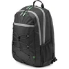 Image de HP Active 15.6 Sac à Dos (Résitant à l'Eau, 46 x 30 x 14 cm) - Noir/Vert