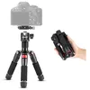 Image de NEEWER Mini Trépied pour Appareil Photo avec Rotule à 360° en Alliage d'Aluminium 20"/50cm 1/4" Plaque Rapide de Type Arca,Trépied de Voyage de Bureau Portable pour Caméscope DSLR, Charge Max:11lb/5kg