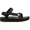 Image de Teva Femme Midform Universal Sandale cale, Noir, 44 EU