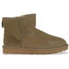 Image de UGG pour femme. 1016222 Bottines en cuir Classic Mini II marron (36), Plat, Aucun, Casuel, Homewear, Vert