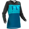 Image de Fly Racing F-16 Maillot Femme (Black/Dark Blue,XXL)