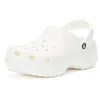 Image de Crocs Femme Classic Platform Clog W Sabots, White, 34/35 EU