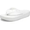 Image de Crocs Femme Classic Platform Flip W Tongs, White, 39/40 EU