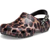 Image de Crocs Sabots Unisexes avec imprimé Animal, Chaussures en zèbre et léopard, Noir Multi Animal Remix, 37/38 EU