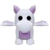 Image de Adopt Me! Peluche de collection- Dragon Lavande- Série 3- Jouets de Collection amusants pour enfants avec votre animal de compagnie Adopt Me préféré, À partir de 6 ans