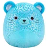 Image de Squishmallows SQCR07674   Cercueil de Jaguar Bleu 30 cm, Peluche Officielle Jazwares, Doudou Super Doux