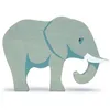 Image de Eléphant en bois Figurine Animaux d'Afrique 14 cm Tender Leaf Toys®