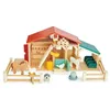 Image de Jouet en bois La ferme avec animaux Tender Leaf Toys® - Jouets