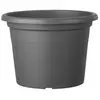 Image de Pot de fleurs Day R plastique gris anthracite  35 cm Deroma