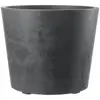 Image de Vaso à réserve d'eau plastique Deroma Millennium anthracite ø59 x h.49 cm