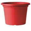 Image de Pot de fleurs Day R plastique rouge  30 cm Deroma