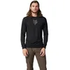 Image de Fox Racing Ranger Tru Dri   maillot VTT   MTB   matériau TruDri   évacuation de la transpiration   ventilation jacquard   ajustement VTT   dos allongé   Black, taille: XL