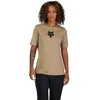 Image de Fox Racing Maillot W Ranger SS pour Femme - Motif Fox Head - Sportif, Sand Fox Head, L