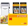 Image de KODAK Mini 2 Retro Imprimante Photo Portable, 38 Feuilles, imprimante Bluetooth pour Smartphone iPhone et Android, Impressions Couleur instantanées, Sublimation 4PASS, Jaune 5,3 x 8,6 cm
