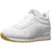Image de Skechers Femme OG 85 Goldn Gurl Trainer, White Leather/Mesh/Nylon/Silver Trim, 36 EU