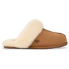 Image de UGG pour femme. 1106872 Baskets en cuir marron Scuffette II (37), Plat, Homewear