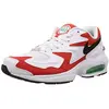 Image de Nike Homme Chaussures d'Athlétisme, Multicolore (White/Black/Habanero Red/Cool Grey 101), 42 EU