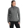 Image de Spyder T-shirt Accord 1/2 fermeture éclair à séchage rapide pour femme, noir, X-Large