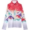 Image de Spyder Surface Veste de ski demi-zippée et col en T pour fille Multicolore Taille L, multicolore, L
