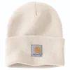 Image de Carhartt Herren Knit Cuffed Beanie Beanie Hat, Winter White, Einheitsgröße