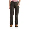 Image de Carhartt Original Fit Crawford Pant Pantalon Utilitaire de Travail, Kaki foncé, 14W/régulier Femme