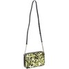 Image de Michael Kors - Sac bandoulière Jet Set Graffiti en cuir noir et vert - 25x17x5 cm OS
