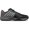 Image de K-Swiss Performance Express Light 2 Chaussures de Tennis pour Homme, Noir Jet/Gris Acier, Orange épicé, Taille 44,5 UE, Noir de Jais Acier Gris Spicy Orange, 44.5 EU